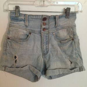 high waisted shorts!