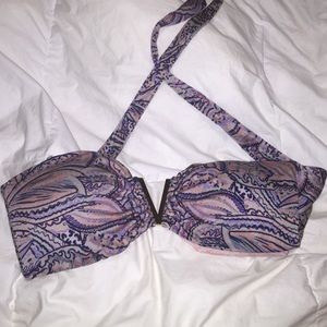 Strapless VS swim top