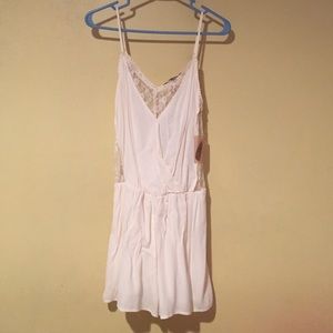 Cream romper