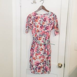 Floral Dress with belt