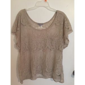 loose fit crotchet top!