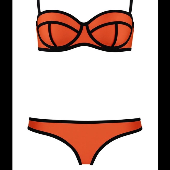 Orange swim set