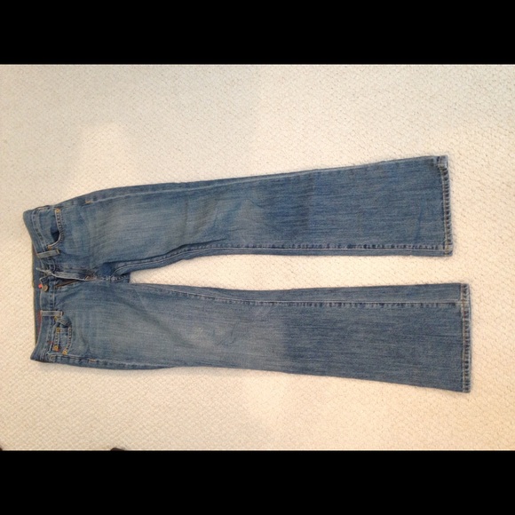 Hipslung style jeans