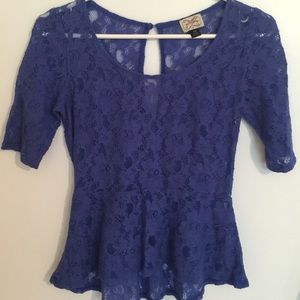 Peplum top!