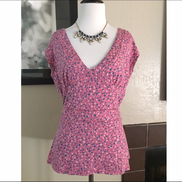 Ben Sherman Tops - Ben Sherman Pink Floral Top