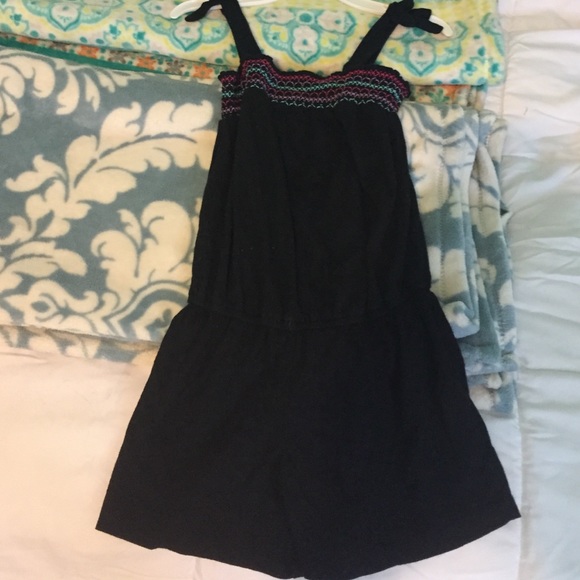 Black circo kids romper