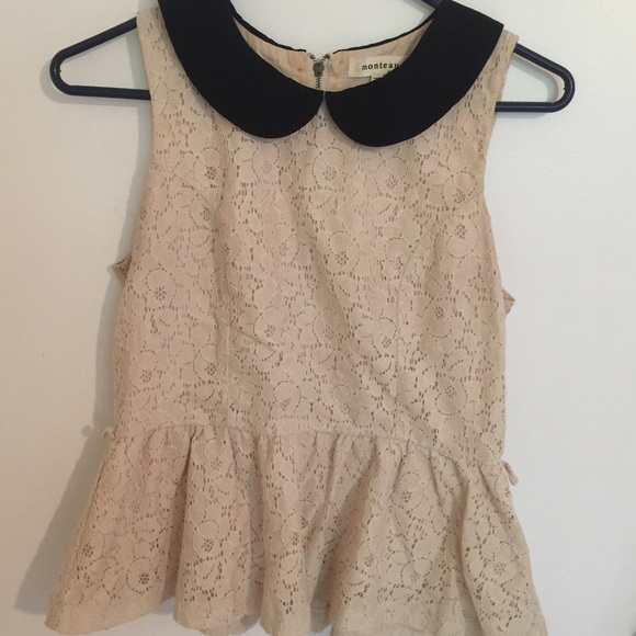 peplum top!