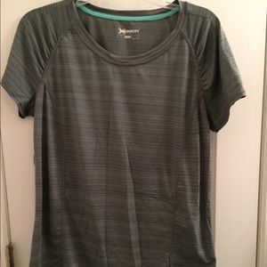 Xersion Gray Workout Shirt. Size XL