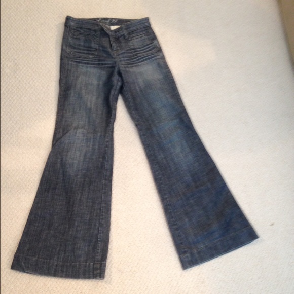 Level 99 jeans with flared bottoms
