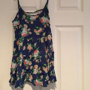 Floral Open Back Shirt