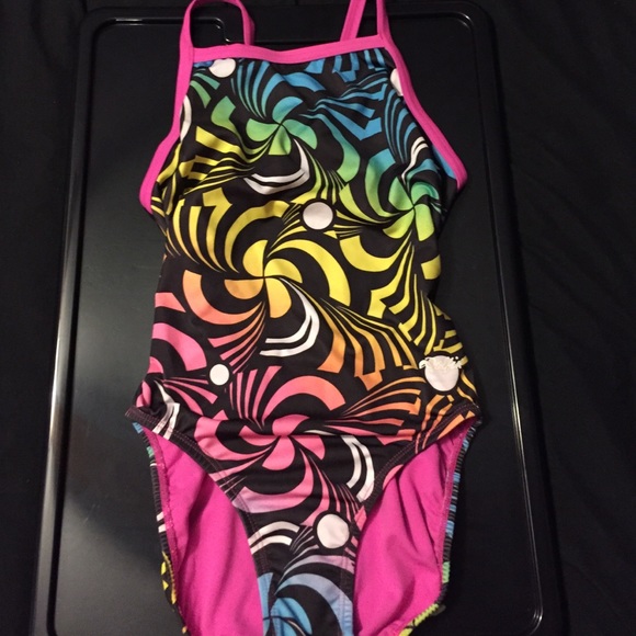 Dolphin one piece bathing suit