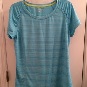 Xersion Light Teal Workout Shirt. Size XL