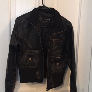 Forever 21 leather jacket