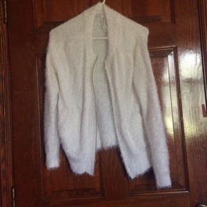 Fuzzy, white, sweater, Bethany mota collection,