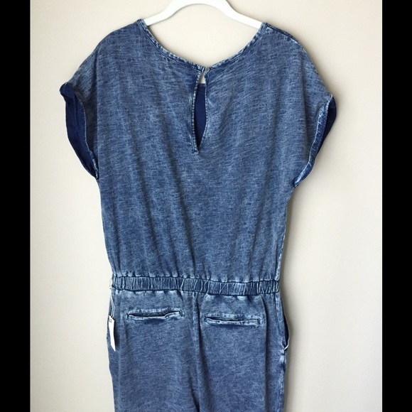 Lou & Grey Indigo Knit Jumpsuit - Picture 3 of 4