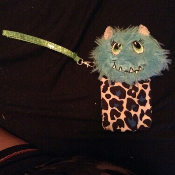 Cheetah print monster phone holder