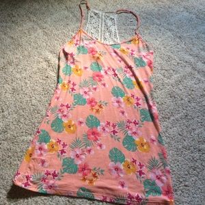 rue 21 tank top floral small