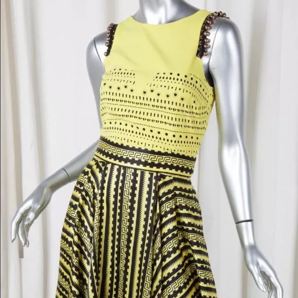 Versace silk dress size 42 - Picture 2 of 3