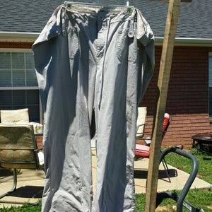 Plus size Seersucker pants