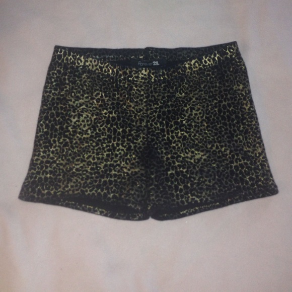 Gold Cheetah Spandex