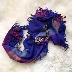 Urban Outfitters Plaid Scarf