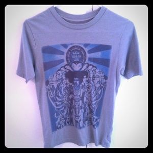 Jimi Hendrix shirt.