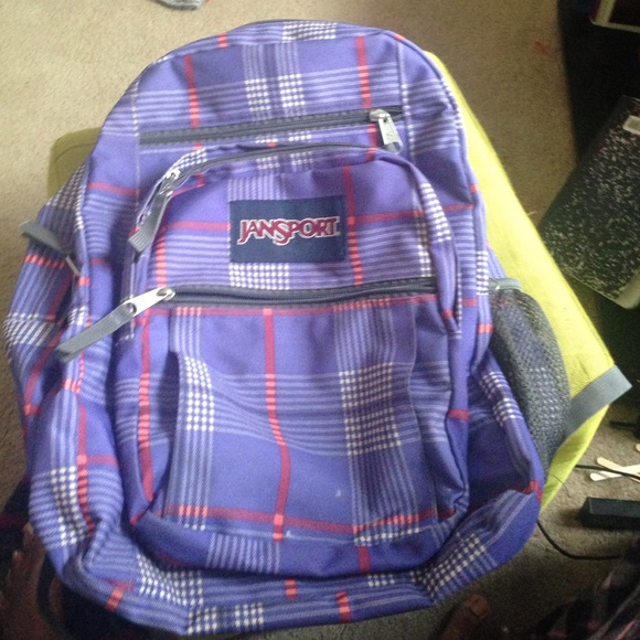 Plaid Backpack