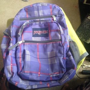 Plaid Backpack