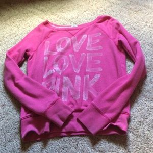 Victoria's Secret pink pull over small