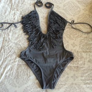 L*Space fringed bathing suit