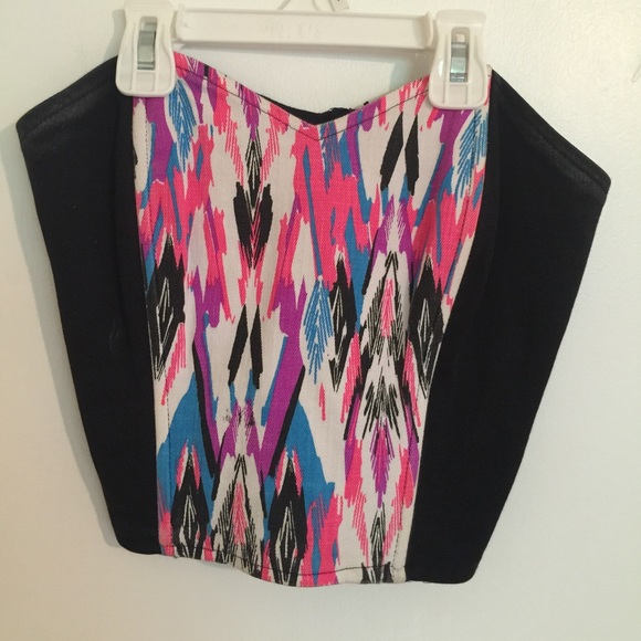 strapless tube top!