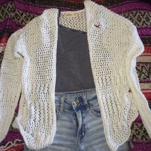 White Knit Cardigan