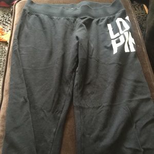 Black sweatpants