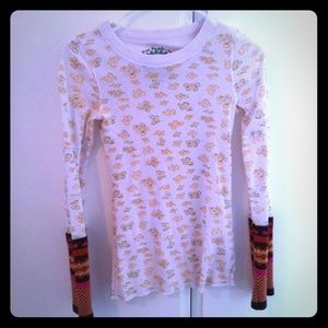 Free People long sleeve shirt.