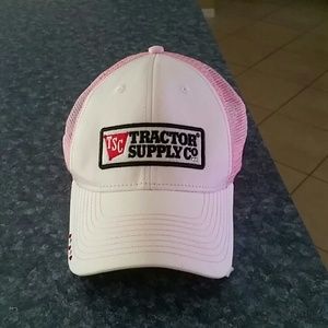Pink trucker hat