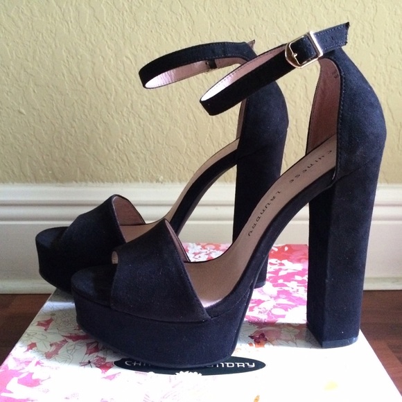 Chinese laundry black heels!