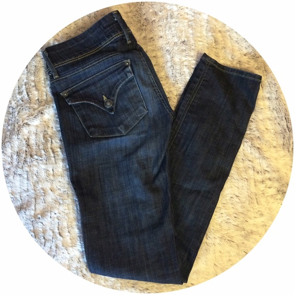 Hudson dark wash skinny jean