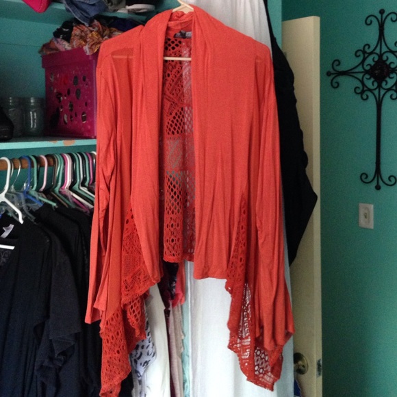 Orange detailed long sleeve