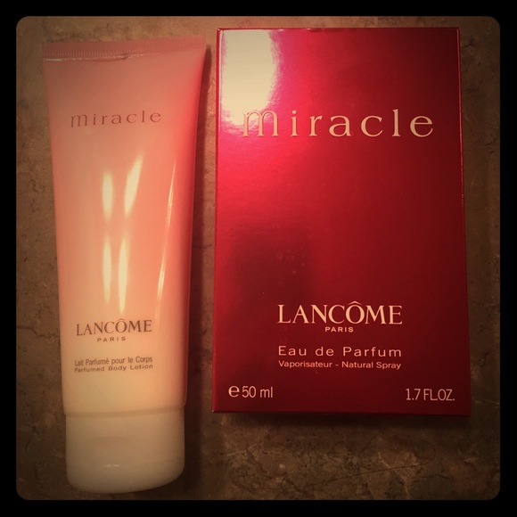 Lancôme miracle lotion and parfum set - Picture 1 of 1