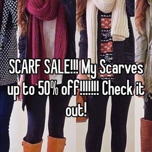 SCARF SALE!!!! 💸💸💰💰❤️❤️❤️