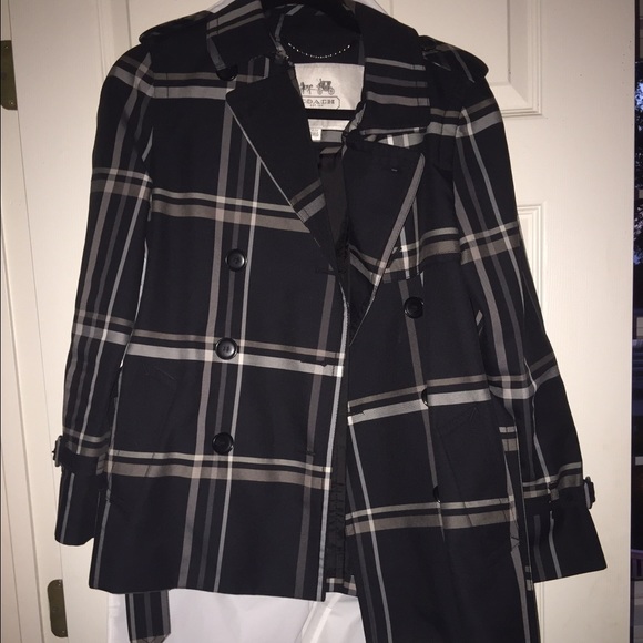 Coach trench coat