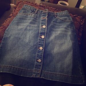 Jean skirt