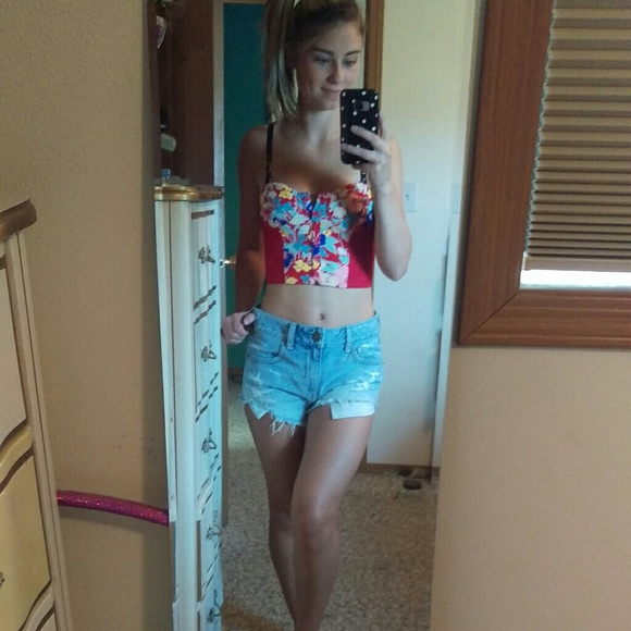 high waisted shorts