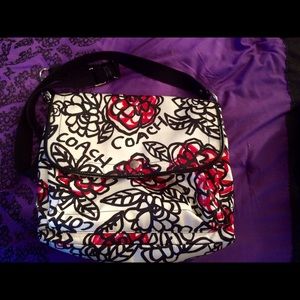 Coach crossbody satchel/backpack