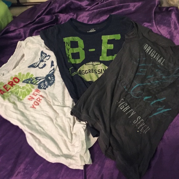 8 Aeropostale shirts bundle!!!