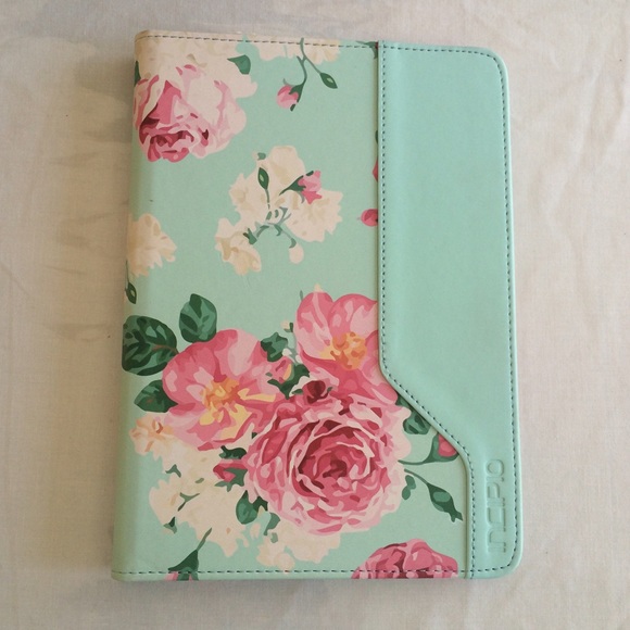 Incipio Mint/Floral Ipad Mini Case