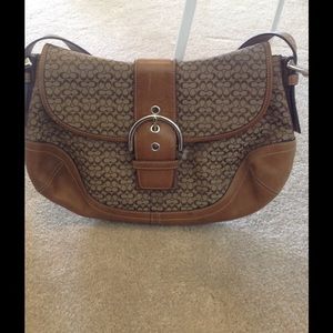 Coach Hobo bag! Brown with dust bag