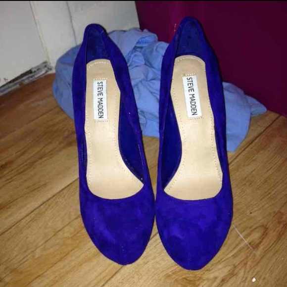 Blue heels