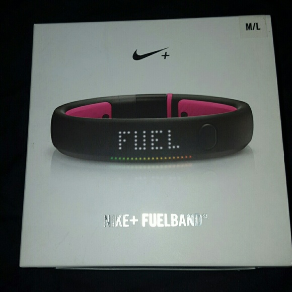 Nike+ Fuelband in black and pink PRICE IS FIRM