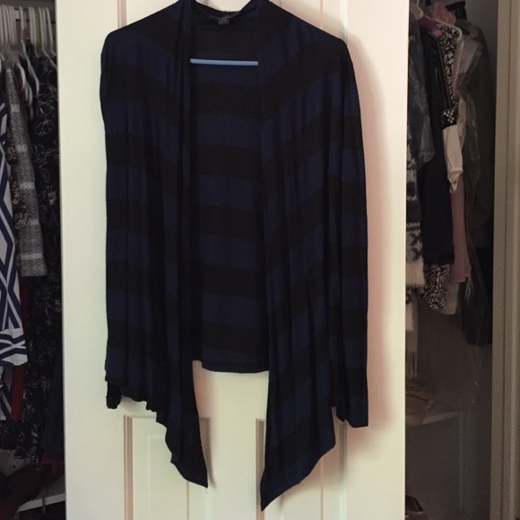 Black and white striped sweater